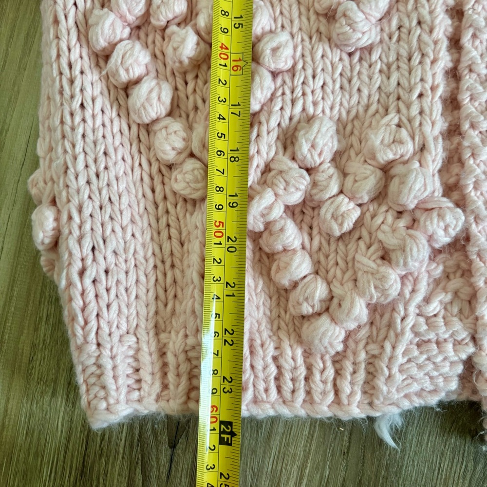 Chicwish Pink Knit Your Love Cardigan - Picture 9 of 10